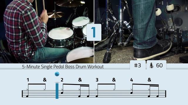 5-Minute Single Pedal Bass Drum Workout смотреть онлайн