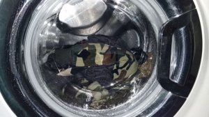 Hotpoint-Ariston - Режим: Синтетика + Интенсивная - Стирка тёмных вещей - Не полный цикл ?