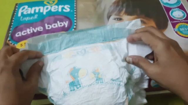 Save Rs 600 on Pampers Diapers || Pampers Active Diaper unboxing and Review || Best diaper Babies | смотреть онлайн