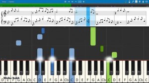 Долгая дорога в дюнах - Раймонд Паулс [Piano Tutorial | Sheets | MIDI] Synthesia