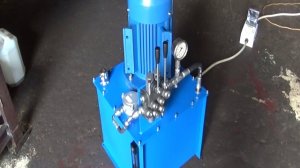 Маслостанция гидравлическая 5.5 кВт с ручным управлением