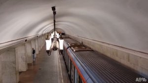 Поезд "Москва 2020" на станции "Курская" (КЛ)