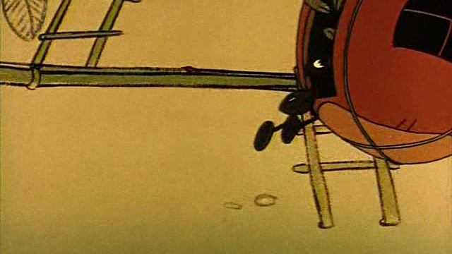 Советский мультфильм: Стрекоза и муравей 1961 год.