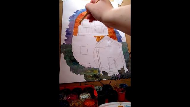 Предмет:Основы ИЗО. Тема."Знакомство с теплыми цветами."Тыквенный домик" смотреть онлайн