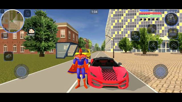 Energy Joe - (Red Hero with Red Nimbus Car) Purchase Fastest Car in Game - Android Gameplay HD смотреть онлайн