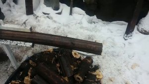 Пресс для производства брикетов из соломы и опилок