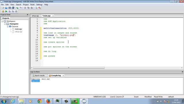 App Game Kit tutorial lesson 1 - Getting started смотреть онлайн