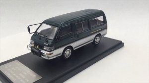 MC model 1:43 Mitsubishi Delica  (green/silver)  diecast car model (titmc005green) available now