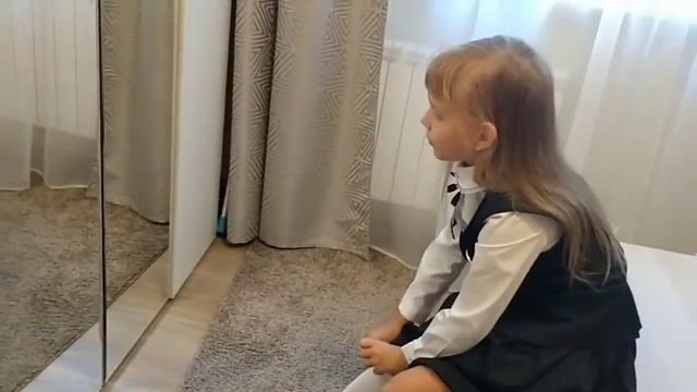 Даша идёт в 1 класс #первыйразвпервыйкласс
