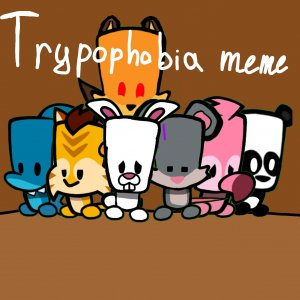 Trypophobia meme//suspects//