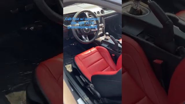 2020 Ford Mustang GT Premium *Red Recaro Interior*