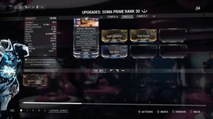 Warframe Builds: Soma Prime End Game Build