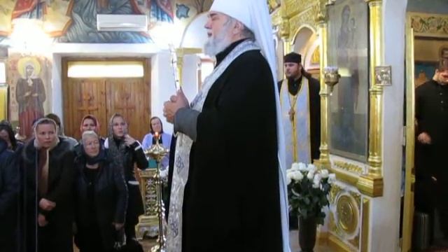 Прощание с игуменом Никоном 7 ноября 2015 в свято-Покровском храме Судака смотреть онлайн