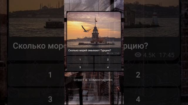 Сколько морей омывают Турцию? #рекомендации #загадка #загадки #море