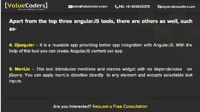 Top 20 latest Angular JS Developer Tools