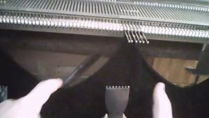 Мастер - класс. Мужская шапка на любой вязальной машине.