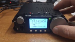G106 работа приемника SSB, AM, CW . Записано через цифровой интерфейс DE-19.
