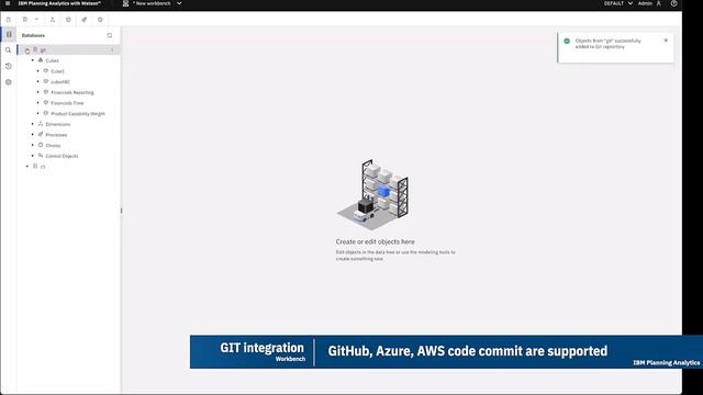Planning Analytics - Git repository integration смотреть онлайн