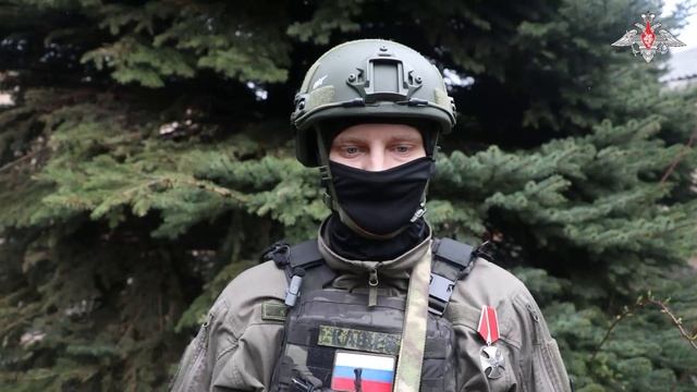 Награждение российских военнослужащих добровольческого батальона «Урал»