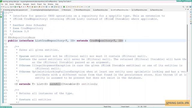 SPRING DATA JPA – 002 CREATE THE FIRST REPOSITORY #SPRING_DATA_JPA #SPRING_BOOT_3X смотреть онлайн