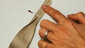 Окантовка срезов косой бейкой