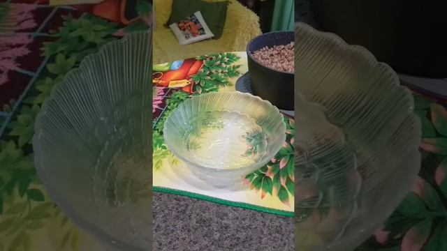 ГРЕЧКА  С ЯБЛОКОМ диета на гречке рецепт приготовления гречки без варки смотреть у меня на канале