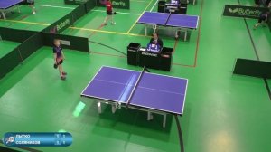 Лытко Леонид (254) - Соляников Мирослав (210). Настольный теннис. ПР до 13 лет 2023