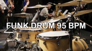 Funk Drum Track Groove 95BPM