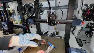 Замена термобарьера/трубки Anycubic Kobra 2/2Pro не снимая голову?