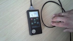 Измерение ультразвуковым толщиномером NOVOTEST УТ1