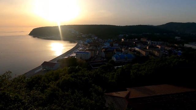 Сразу две смотровые площадки в Новомихайловском. Вид с коттеджа.