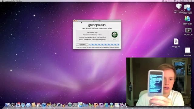 Greenpois0n Jailbreak 4.0-4.1 iPod Touch 2G (MC/MB) 3G, iPhone 4/3GS and iPad смотреть онлайн