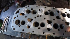 Mercedes Vito с мотором от VW VR6  2.8 восстановление ГБЦ