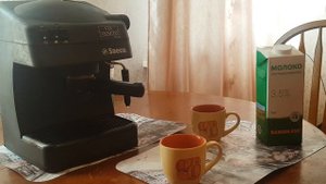 Как сварить капучино на кофемашине Saeco Via Veneto
