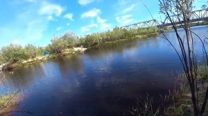 Рыбалка в Сургуте/ХМАО/Трофей оборвал снасти/Сургут