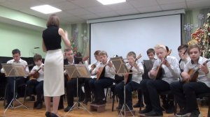 Р.Н.П. «Вдоль по улице в конец» - исполняет оркестр русских нар. инстр., рук. Д. В. Черепивская