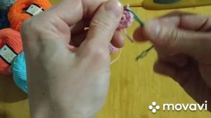 Начало вязания игрушек ( вместо кольца амигуруми).Маркер при вязании амигуруми.Начало вязания игруше