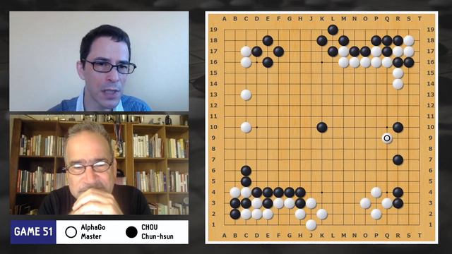 AlphaGo vs. The World: Game 51, AlphaGo Master (W) vs. Chou Chun-hsun 9p (B)