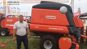 Пресс-подборщик рулонный Extreme от FERABOLI. Итальянские пресса на полях России.