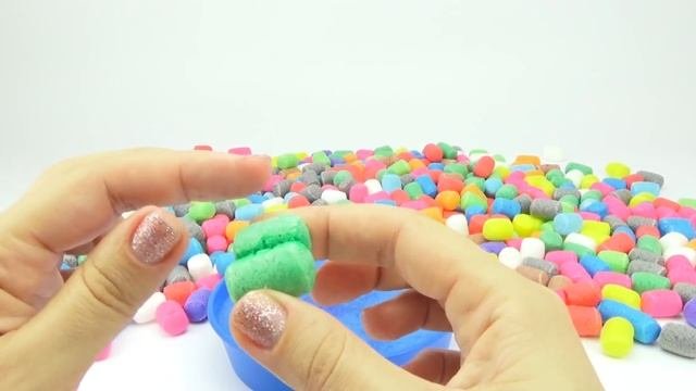 Забавные сюрпризы в кинетическом песке