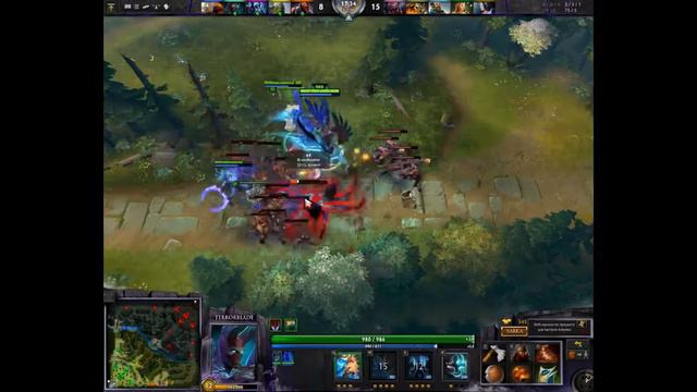 Играем в DOTA 2 SINGLE DRAFT [Terrorblade] смотреть онлайн