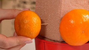 ЕЛКА ИЗ МАНДАРИНОВ - быстро и красиво