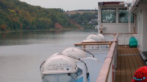 Круиз на т/х Александр Радищев. Часть 2. Страусиная ферма. Отправление. Волга. Прибытие в Н.Новгород