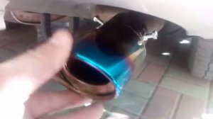 Насадка на выхлопную трубу с Aliexpress