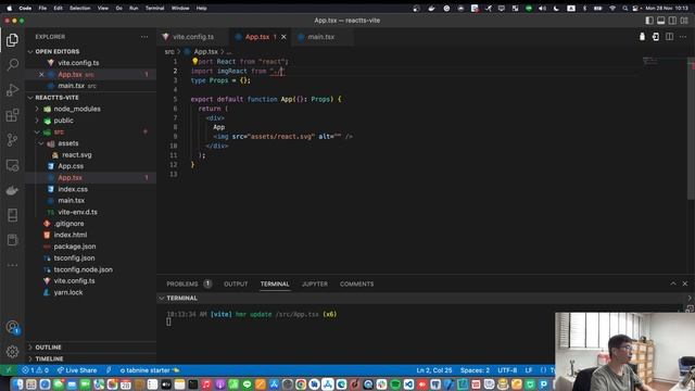 สอนสร้าง ReactJS Typescript ด้วย Vite - EP2# (Image Assets) смотреть онлайн