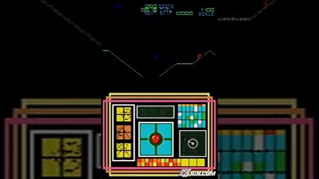 Retro Atari Classics Nintendo DS Gameplay - Gravitar