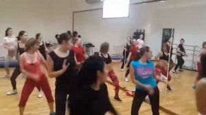 Зумба в Караганде с Юлией Лотц. Zumba Fitness