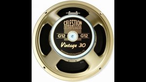 Vintage 30 vs G12K-100 - Metal