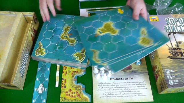 Знакомство с настольной игрой "Королева Миссисипи" смотреть онлайн