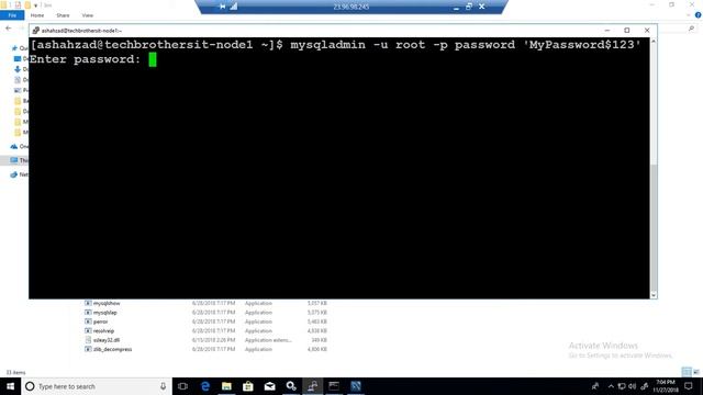 How to change Root User Password for MySQL Server when installed on Linux - MySQL DBA Tutorial смотреть онлайн